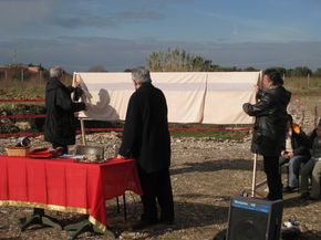 Posa prima pietra Villaggio Famiglie